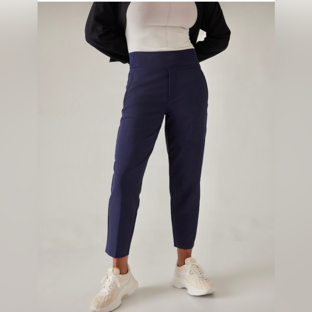 Athleta Navy Endless Pant, Size 14